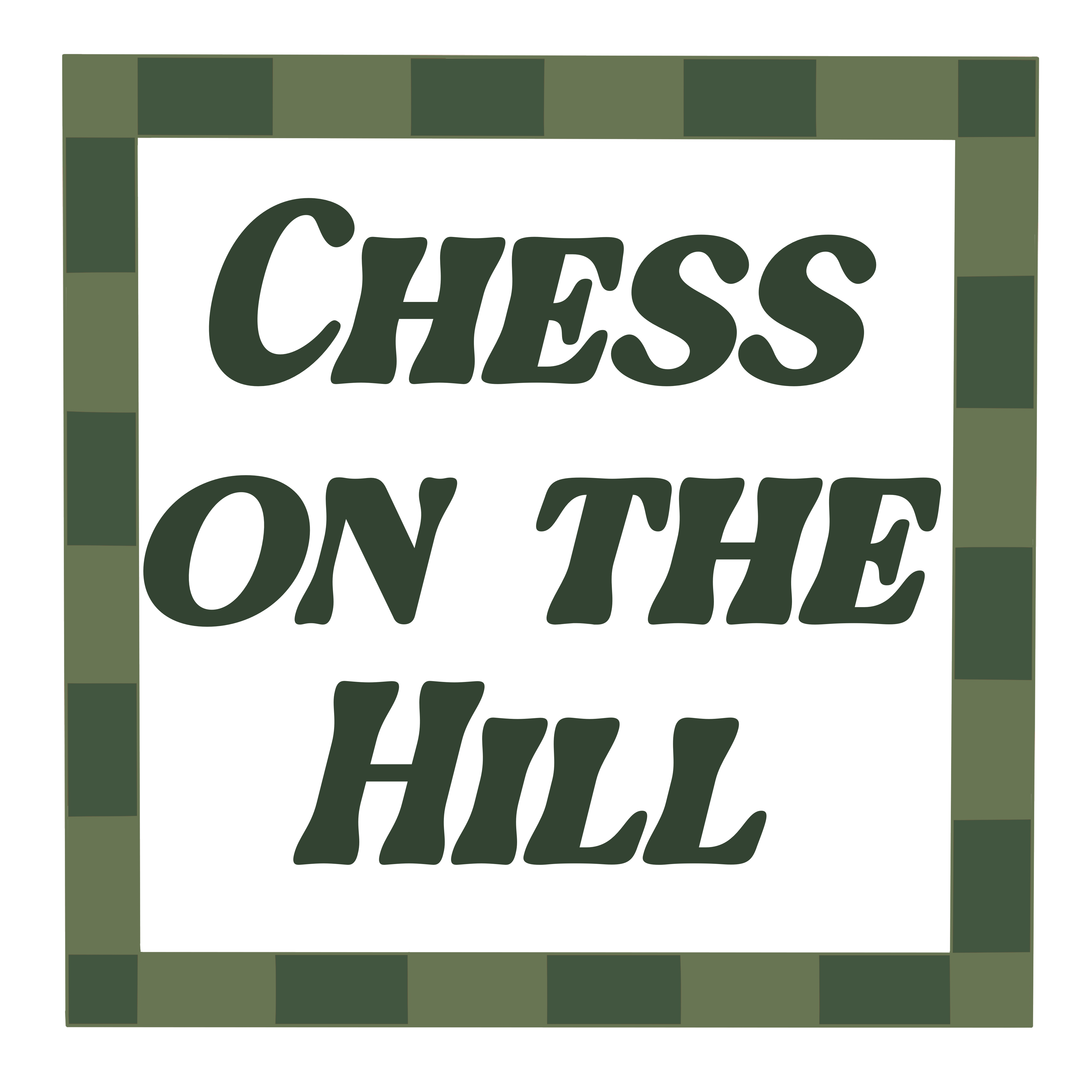 Chess on the Hill.